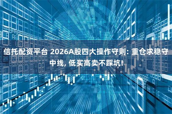 信托配资平台 2026A股四大操作守则: 重仓求稳守中线, 低买高卖不踩坑!